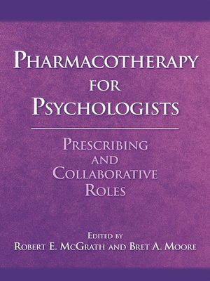 cover image of Pharmacotherapy for Psychologists